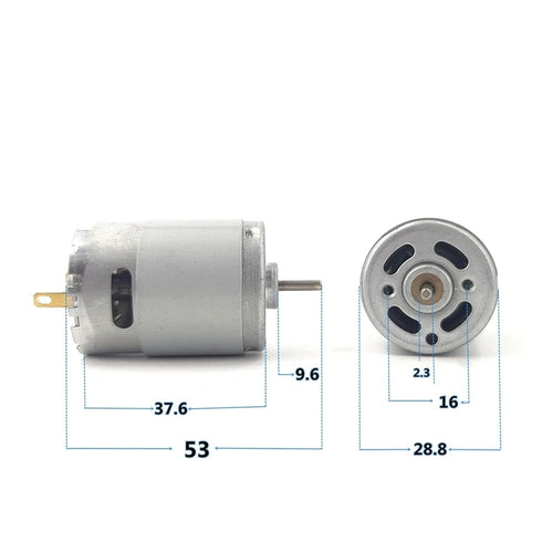Generic RS-380PH-5532 3.6V 3.7V 13500rpm RS380 DC High Speed Motor for Electric Tools Hand Drill Screwdriver Toy Boat