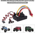 AX-D60A 60A 1/10 2S 6-8S GoolRC Waterproof Brushed ESC Electronic Speed Controller for RC Car Off-Road Truck RC Boat