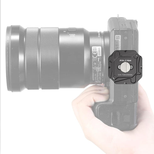 F38 Camera Quick Release Plate Compatible with PD Capture Camera Clip V3 and F38 Backpack Clip, Plate Only - 2465