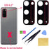 Ubrokeifixit Galaxy S20 Back Rear Camera Glass Lens Cover Replacement for Samsung Galaxy S20 6.2" G980, S20 5G G981,