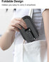 OCYCLONE Cell Phone Stand + 2 PCS Cable Organizer, Adjustable iPhone Stand for Desk, Foldable Holder for 4.7"-13"
