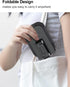OCYCLONE Phone Stand, Adjustable Height and Angle Foldable Holder for Desk, Compatible with 4-11 Inch Devices