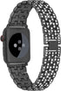 Dsytom Bing Bands for Apple Watch, Compatible with 38mm-49mm, Jewelry Replacement Strap for iWatch Series