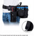 JJC Camera Lens Pouch Case for Canon EF 50mm f1.2, EF 24-70mm, EF 70-300mm, Tamron SP 70-300mm & More, Zipper Polyester