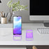 DOITOOL 10-Pack Cartoon Design Foldable Chair Phone Stand - Portable Purple Holder