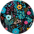 Wildflower Teal Blue Flower Boho Purple Floral PopSockets Standard PopGrip Enchanting