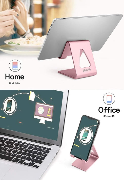 Desk Cell Phone Stand, Desktop Phone Cradle Dock for iPhone 14 13 12 pro 11 X Xs max 8 7 6 6s Plus SE 5 5S Samsung All