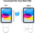 Pencil Charger Adapter for Apple Pencil 1st Generation Pairing for iPad 10th, USB C to Pencil Adapter Specific for iPencil 1st, USB-C to Lightning Pencil Charging Connector Dongle Cable for iPad 10 by ASKUBSKU