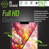 IQShield Anti-Bubble Clear TPU Film Screen Protector for Apple iPhone 13 (6.1 inch) - 2-Pack