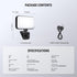 NEEWER 54 CRI88 650mAh, N8 Entry Level Version LED Selfie Light, LEDs Plastic Clip on Phone Fill Lighting for iPhone
