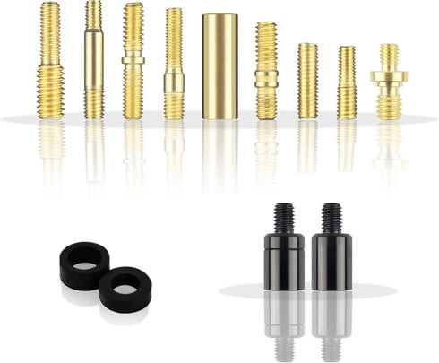 13 PCS Truck Antenna Adapter Accessories for Truck/Car Kit, 11 Screws & 2 Rubber Washers Replacement for Toyota, Jeep,