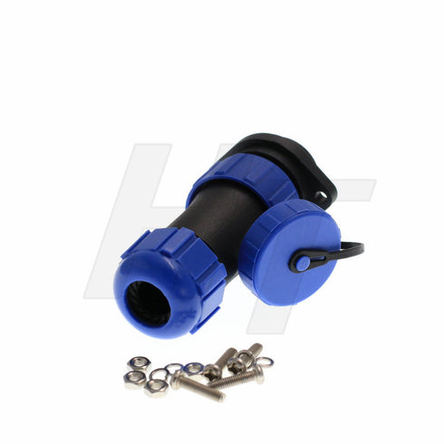 HangTon HE21 4 Pin Circular Connector Quick Disconnect Waterproof Aviation Outdoor Plug & Male Socket 21mm