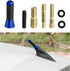 Augeny Car Short Antenna, Carbon Fiber Antenna Replacement with Screws for AM/FM Radio