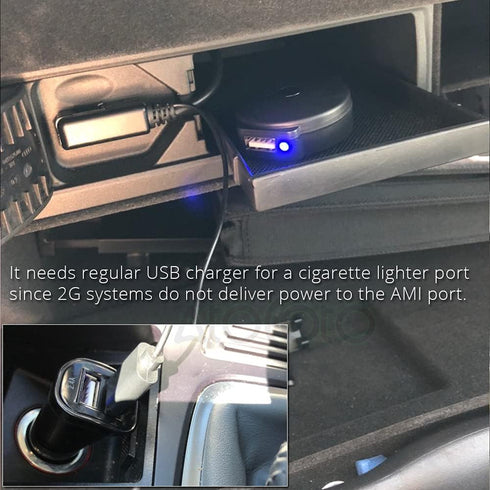 Bluetooth Receiver Car Kit, Compatible with Audi A3 A4 A5 A6 A7 S3 S4 Q3 Q5 Q7, Wireless Music Interface AMI MMI