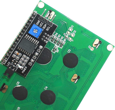 20x4 2004 LCD Display Module with IIC/I2C/TWI Serial Interface Adapter (Yellow Green/2004)