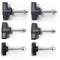 ThtRht 6 Pack Tripod Stand Height Adjustable Wing Knobs with Bolts Screws and