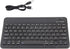 Mini Spanish Keyboard, 78 Keys Multifunctional Touchpad Storage & Presentation Materials