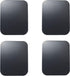 SALEX Replacement Metal Plates Set for Magnetic Car Phone Holder, Wall & Air Vent Mount, 4 Pack