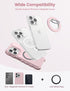 Magnetic Phone Ring Holder for MagSafe - Lamicall Magnetic Finger Phone Ring Stand Holder, Magnet Ring Grip, Compatible