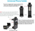 PellKing Mobile Phone Chest Strap Harness Mount Kit for POV/VLOG, Compatible with iPhone, Samsung, GoPro
