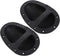 Guitar Accessories Speaker Carry Grasp Cabinet Handle, Black Chest Speaker Box Recessed Handle with Grip (2pcs)