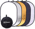 Konseen 5 in 1 Camera Lighting Reflector Kit, 40"x 60" Portable Multi-Disc for Photography