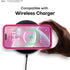 Designed for iPhone 14 Pro Max Case, Premium Silicone Shockproof Phone Case with Camera Protection, Hot Pink, 6.7"