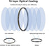 82mm UV Protective Filter, 16-Layer Multi-Resistant Nano Coated, Ultra Slim, Weather-Sealed HD Clear Glass