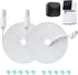 10FT L-Shape Connector Power Extension Cable for Wyze Cam Pan V3 & Blink Outdoor, Flat Charging Power Cord, 2 Pack