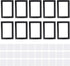 PC 10pcs 241x171mm FEP Film Stick on Gasket Protection Pad for Wanhao D7/Anycubic Photon