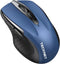 TECKNET Wireless Mouse, 2.4G & BT5.0/3.0 Silent Mouse, 4800 DPI, 6 Buttons, Wide Compatibility - Blue