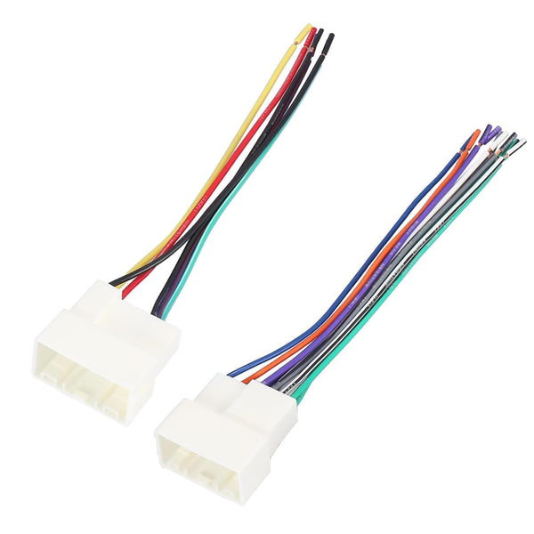 MUEYTE 70-7304 Car Stereo CD Player Wiring Harness connector Aftermarket Installation Radio Wire