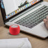 Portable Mini Speaker, 3W Cellphone Speaker for iPhone/iPad/iPod/Tablet, Compact Golf Size Body, Clear Loud Sound