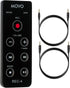 Movo REC-4 Wired Remote Control for Zoom H2n, H4n Pro, H5, H6 Portable Digital Handy Recorders - Compatible with Sony