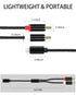 Lightning to Rca Audio Cable,2-Male Y Splitter Aux Cord Compatible with iPhone 14 13 12 11 Pro XS XR X 8 7 for Amplifier, Car, Home Theater, Speaker and More (10FT)