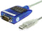 USB to Serial RS-232 Adapter with LED Indicators, FTDI Chipset, Supports Windows 11/10/8.1/8/7, Mac OS X 10.6 and Above