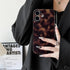 XQAGU 17 Cute Phone Case for iPhone Case Tortoise Shell Pattern Leopard Full Camera Protective Slim Shockproof Cool