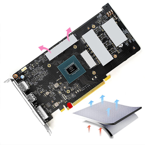 Thermal Pad 14.8 W/mK, 120x120x1.5mm, Non-Conductive High Temperature Resistance Silicone Pads for Laptop Heatsink
