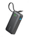 Anker Nano Power Bank, 10,000mAh Portable Charger with Built-In USB-C Cable, 30W Max Output for iPhone 16/15 Series,