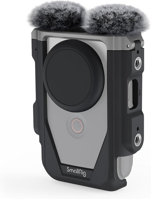 SmallRig Cage Kit for Canon PowerShot V10, Includes Furry Windshields, Lens Cap, Storage Bag, Reduces Wind Noise