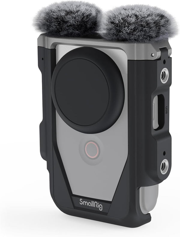 SmallRig Cage Kit for Canon PowerShot V10, Includes Furry Windshields, Lens Cap, Storage Bag, Reduces Wind Noise