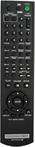 Universal Replacement Remote Control for Sony DVD/VCR Combo Player, Fits SLV-D271, SLV-D281, SLV-D300