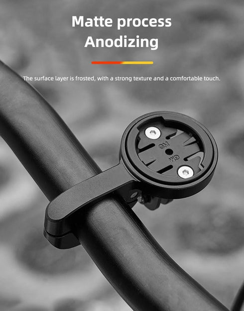 GPS Computer Mount for Aero Bars, TT Bars, or Tri Bars, Compatible with Garmin, Wahoo, CatEye, Bryton