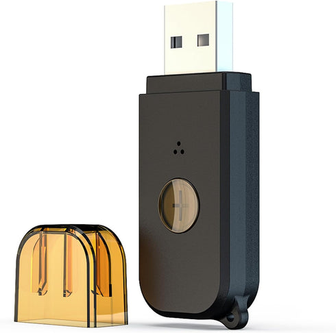 USB Bluetooth Receiver, Bluetooth 5.0 Wireless Audio Adapter, 3.5mm Aux Adapter, Handsfree Car Kit Music Receiver for