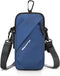 Phone Holder Armband, Small Crossbody Shoulder Bag with Arm Band for iPhone and Android, Blue