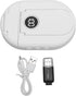Yunseity Bone Conduction Speaker Pillow with, White Noise Sound Machine for Sleep, Timer Shutdown Stand for Phone