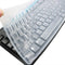 JuYuish Ultra Thin Desktop Silicone Clear Keyboard Cover Skin Protector Compatible for Logitech