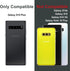 TORU CX PRO Case for Galaxy S10 Plus, Slim Protective Cover with Card Holder, Hidden Wallet Flip Slot, Marble