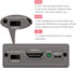 VPFET 4K 60Hz HDMI Audio Extractor Splitter Converter, HDMI to HDMI + Optical + 3.5mm AUX Adapter, Supports HDR10