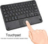Yoidesu 7 Inch Wireless Keyboard with Touchpad, Mini Bluetooth Touchpad Keyboard for Tablets, Laptops, and Desktop